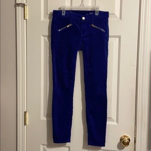 Gap 1969 Always Skinny royal blue jeans